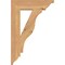Ekena Millwork Funston Traditional Smooth Bracket, Western Red Cedar, 3 1/2"W x 16"D x 24"H BKT04X16X24FST01SWR - alternate 2